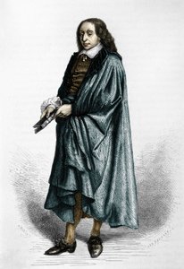 Blaise Pascal (1623-1662), matemático, físico y escritor francés de Unknown artist