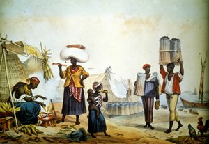 Brasil, vendedores ambulantes de carbón y mina