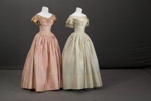 Vestido de dama de honor y vestido de niña de las flores