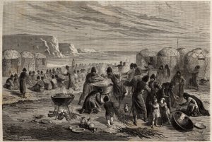Cauda-yoli, la fiesta religiosa anual turcomana de Unknown artist