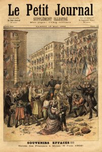 Celebración de la entrada del ejército napoleónico en Milán el 8 de junio de Unknown artist