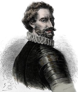 Carlos III, Duque de Borbón - Carlos III de Borbón - Carlos de Montpensier (1490-1527), Duque de Borbón y Condestable de Francia. Grabado del siglo XIX. de Unknown artist