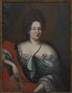 Retrato de Charlotte Sophie, Duquesa de Curlandia de Unknown artist