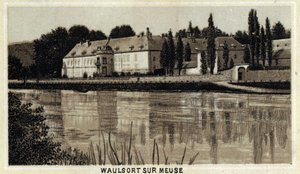 Castillo de Waulsort sur Meuse, Región Valona, Bélgica