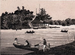 Chicago, Estados Unidos: vista del Parque Central. en "El mundo ilustra 168 vistas" Sin fecha (finales del siglo XIX) de Unknown artist