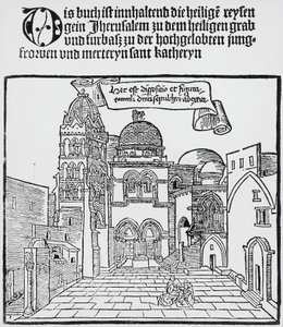 Iglesia del Santo Sepulcro en Jerusalén de Unknown artist