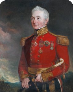 Coronel (luego General) Sir James Archibald Hope (1785-1871), en uniforme de oficial general