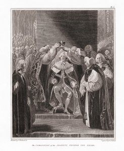 Coronación del Rey Jorge III de Gran Bretaña de Unknown artist