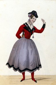 Vestuario para la ópera cómica “La fille du regiment” de Gaetano Donizetti de Unknown artist