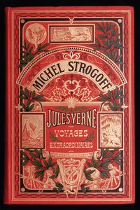 Portada del libro de Julio Verne "Michel Strogoff", ed. Hetzel de Unknown artist
