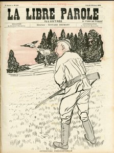 Portada de "La Libre parole illustree" (La libre palabra ilustrada)