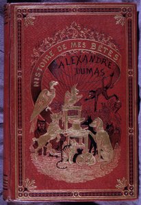 Portada del libro “Histoire de mes bêtes” de Alexandre Dumas padre