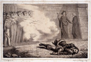 Muerte de Murat (1767 - 1815) - en 