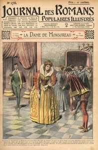Diana, reconocida como la Condesa de Monsoreau, fue presentada a la corte. Ilustración de 