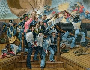 No abandones el barco - Guerra angloamericana, Estados Unidos de Unknown artist