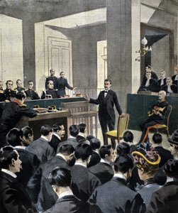 Caso Dreyfus: testimonio del Teniente Coronel Georges Picquart (1854-1914) en el juicio del escritor Émile Zola (tras la carta J