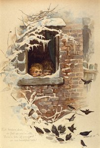 Come pajaritos queridos tan rápido como puedas, c.1895 de Unknown