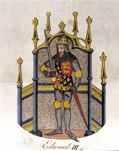 Eduardo III Rey de Inglaterra (1312-1377) de Unknown artist