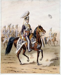 Ejército inglés de la India: caballería de Madrás de Unknown artist