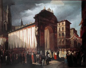 Entrada del nuevo arzobispo de Milán el 5 de diciembre de 1847 (pintura)