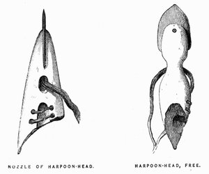 Arpones esquimales - Elisha Kent Kane, Exploración Ártica en los años 1853-1855, Filadelfia, Childs y Peterson