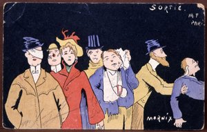 Salida M. F. Paki, principios del siglo XX (ilustración) de Unknown Artist