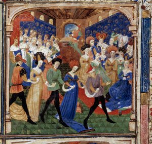 Fiesta en la corte del Rey Arturo de Unknown artist