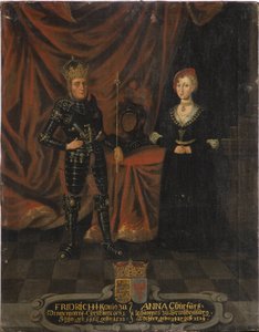 Rey Federico I de Dinamarca y Anna de Brandeburgo