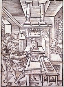 Prensa francesa. Siglo XVI. de Unknown artist