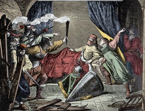 Federico Barbarroja en Susa - Emperador Federico Barbarroja (Federico I de Hohenstaufen) de Unknown artist
