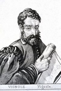 Giacomo Barozzi, conocido como il Vignola, en francés Le Vignole (1507 - 1573) arquitecto italiano de Unknown artist