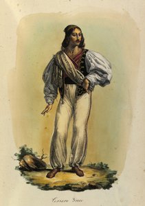 Pirata griego del siglo XVIII.