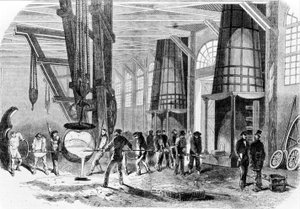 Fundición de Grenelle en 1885