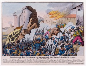 Guerra ruso-turca de 1828-1829 - El asalto a los bastiones de Varna por el ejército ruso en septiembre de 1828