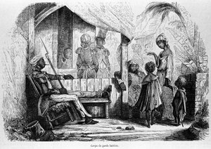 Revolución Haitiana (1791-1803): Cuerpo de la Guardia Revolucionaria. de Unknown artist