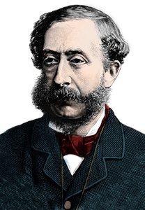 Henry Howard Molyneux Herbert, 4º Conde de Carnarvon - Retrato de Henry Herbert, 4º Conde de Carnarvon - Grabado
