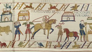 Aquí está Wadard, Tapiz de Bayeux de Unknown artist