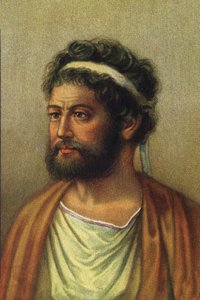 Hipócrates Medicina griega (imprimir) de Unknown Artist