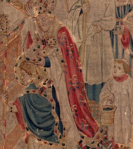 Historia de San Piat y San Eleuthère, Escena 10: San Eleuthère es consagrado como obispo (D
