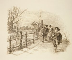 Ilustración para la novela de Alessandro Manzoni I Promessi Sposi de Unknown artist