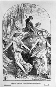 Ilustración para “Endymion” del poeta John Keats (1795-1821) siglo XIX de Unknown artist