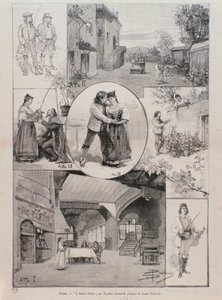 Ilustraciones para la ópera L