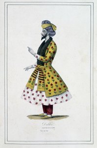 India: hombre de Delhi - en “Los diferentes pueblos de la tierra” de Padre Paul Jonhanneaud, Librería de Buenos libros de Unknown artist