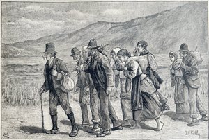 Irlanda: trabajadores temporales para la cosecha de Unknown artist