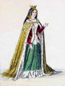 Isabel I de Castilla, conocida como la Católica (1451-1504), Reina de Castilla. de Unknown artist