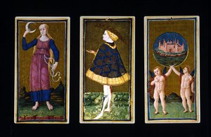 Tarots italianos. Tarot de Brera de Bonifacio Bembo de Unknown artist