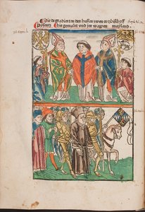 Jan Hus entregado al poder secular de Unknown artist