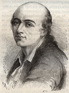 Jean-Claude Delametherie (1743-1817), naturalista, mineralogista y paleontólogo francés de Unknown artist