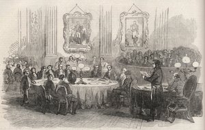 Jean-Jacques Berger (1790-1859) PREFECTO DEL SENA, proclamando LOS VOTOS PARA EL IMPERIO A LOS ALCALDES DE LOS ARRONDISSEMENTES, PARÍS