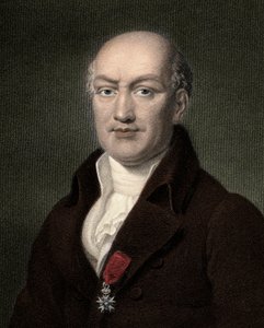 Jean Baptiste Joseph Delambre (1749-1822) - grabado - siglo XIX